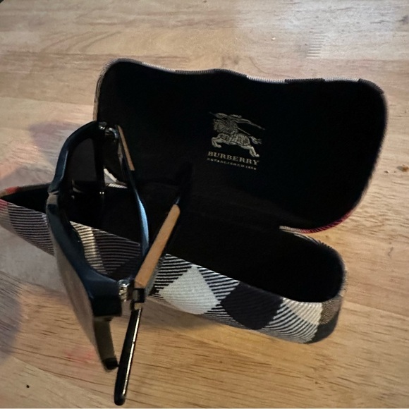 Vintage Burberry Sunglasses With Case Preowned very good condition main image 5